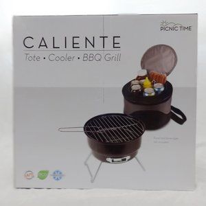 CALIENTE Combo BBQ Grill/Cooler/Tote NWT